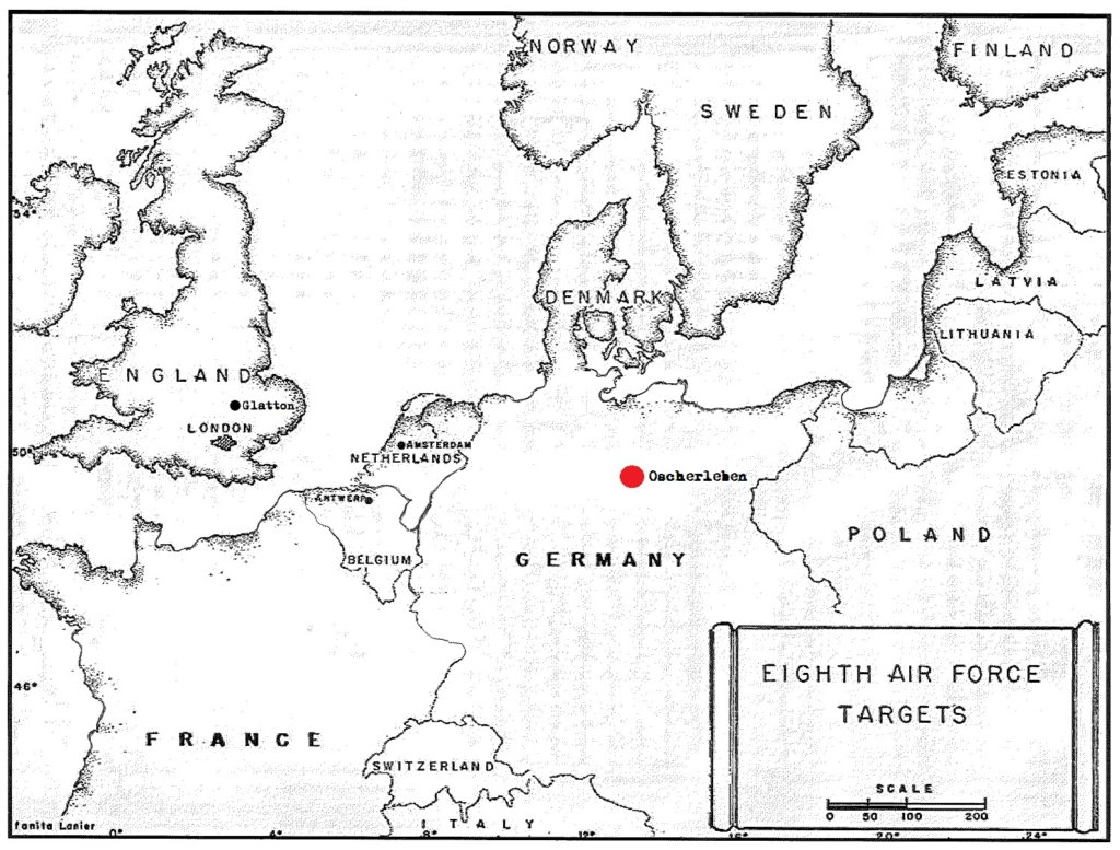 Target Oscherleben, Germany 457th Bomb Group Association