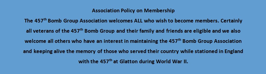 457th Bomb Group Association membership
